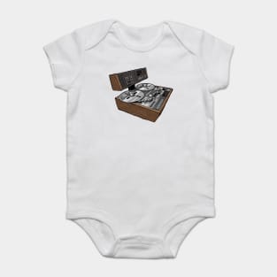 Retro Tape Recorder Baby Bodysuit